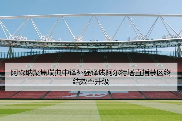 阿森纳聚焦瑞典中锋补强锋线阿尔特塔直指禁区终结效率升级